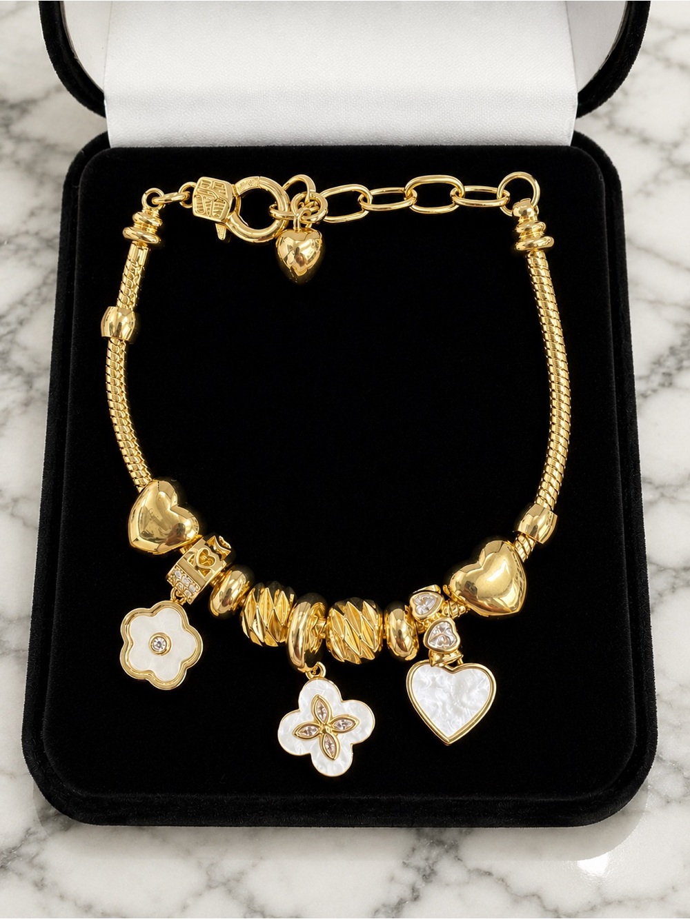 Charm Bracelet - Gold